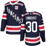 Maglia Hockey Bambino New York Rangers Henrik Lundqvist Autentico 2018 Winter Classic Blu