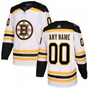 Maglia Hockey Boston Bruins Personalizzate Away Bianco