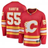 Maglia Hockey Calgary Flames Noah Hanifin Home Breakaway Rosso