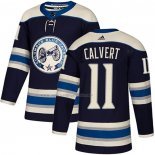 Maglia Hockey Columbus Blue Jackets Matt Calvert Alternato Autentico Blu
