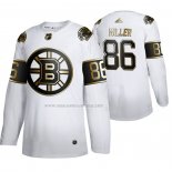 Maglia Hockey Golden Edition Boston Bruins Kevan Miller Limited Bianco