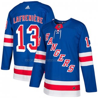 Maglia Hockey New York Rangers Alexis Lafreniere Home Autentico Blu