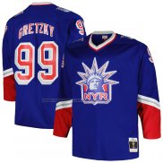 Maglia Hockey New York Rangers Wayne Gretzky Mitchell & Ness Big & Tall Blue Line Blu