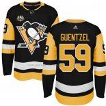 Maglia Hockey Pittsburgh Penguins Jake Guentzel 50 Anniversary Home Premier Nero