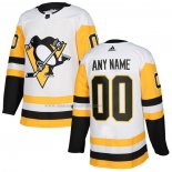 Maglia Hockey Pittsburgh Penguins Personalizzate Away Bianco
