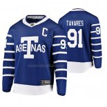 Maglia Hockey Toronto Maple Leafs John Tavares Throwback Breakaway Giocatore Blu
