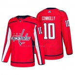 Maglia Hockey Washington Capitals Brett Connolly Home Autentico Giocatore Rosso