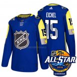 Maglia Hockey 2018 All Star Buffalo Sabres Jack Eichel Autentico Blu
