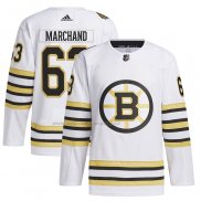 Maglia Hockey Boston Bruins Brad Marchand Primegreen Autentico Pro Bianco