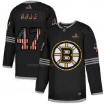 Maglia Hockey Boston Bruins Krug 2020 USA Flag Nero