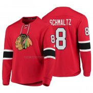Maglia Hockey Chicago Blackhawks Nick Schmaltz Platinum Rosso