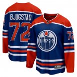 Maglia Hockey Edmonton Oilers Nick Bjugstad Home Breakaway Blu