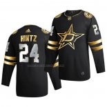 Maglia Hockey Golden Edition Dallas Stars Roope Hintz Limited Autentico 2020-21 Nero