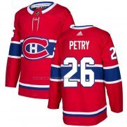 Maglia Hockey Montreal Canadiens Jeff Petry Home Autentico Rosso