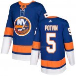 Maglia Hockey New York Islanders Denis Potvin Home Autentico Blu