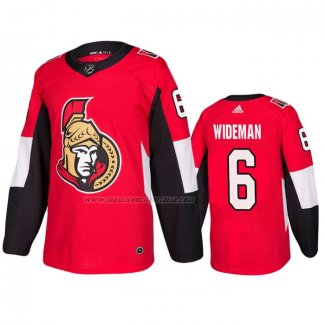 Maglia Hockey Ottawa Senators Chris Wideman Home Autentico Rosso