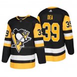 Maglia Hockey Pittsburgh Penguins Jean Sebastien Dea Home Autentico Giocatore Nero