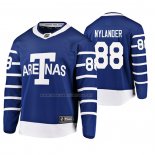 Maglia Hockey Toronto Maple Leafs William Nylander Throwback Breakaway Giocatore Blu