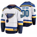 Maglia Hockey 2020 All Star St. Louis Blues Personalizzate Away Patch Bianco