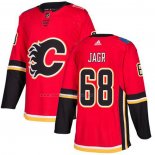Maglia Hockey Bambino Calgary Flames Jaromir Jagr Home Autentico Rosso