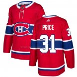 Maglia Hockey Bambino Montreal Canadiens Carey Price Home Autentico Rosso