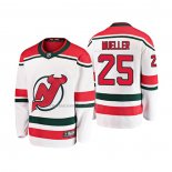 Maglia Hockey Bambino New Jersey Devils Mirco Mueller Alternato Breakaway Bianco
