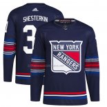 Maglia Hockey New York Rangers Igor Shesterkin Alternato Autentico Primegreen Blu