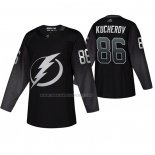 Maglia Hockey Tampa Bay Lightning Nikita Kucherov Alternato Nero