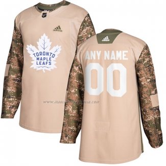 Maglia Hockey Toronto Maple Leafs Personalizzate Autentico 2017 Veterans Day Camuffamento