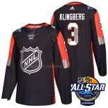 Maglia Hockey 2018 All Star Dallas Stars John Klingberg Autentico Nero