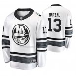 Maglia Hockey 2019 All Star New York Islanders Mathew Barzal Bianco