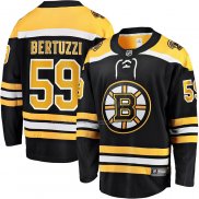 Maglia Hockey Boston Bruins Tyler Bertuzzi Home Breakaway Nero