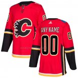 Maglia Hockey Calgary Flames Personalizzate Rosso