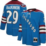 Maglia Hockey Colorado Avalanche Nathan Mackinnon Mitchell & Ness Big & Tall 2013 Blue Line Blu