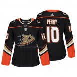 Maglia Hockey Donna Anaheim Ducks Corey Perry Autentico Giocatore Nero