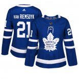 Maglia Hockey Donna Toronto Maple Leafs James Van Riemsdyk Home Autentico Giocatore Blu