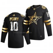 Maglia Hockey Golden Edition Dallas Stars Corey Perry Limited Autentico 2020-21 Nero