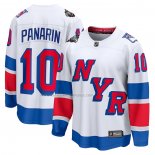 Maglia Hockey New York Rangers Artemi Panarin 2024 NHL Stadium Series Breakaway Bianco