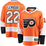 Maglia Hockey Philadelphia Flyers Brendan Lemieux Home Breakaway Arancione