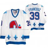 Maglia Hockey Quebec Nordiques Pavel Francouz Heritage Vintage Replica Bianco