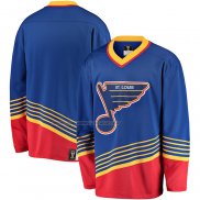 Maglia Hockey St. Louis Blues Carl Gunnarsson Autentico Home Blu
