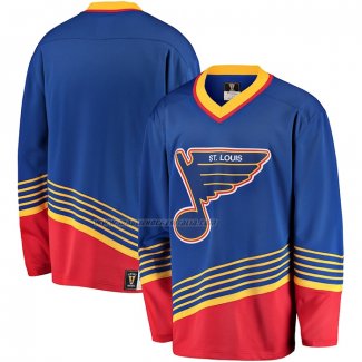 Maglia Hockey St. Louis Blues Al Macinnis Throwback Autentico Blu