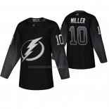 Maglia Hockey Tampa Bay Lightning J. T. Miller Alternato Nero
