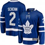 Maglia Hockey Toronto Maple Leafs Luke Schenn Home Breakaway Blu