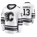 Maglia Hockey 2019 All Star Calgary Flames Johnny Gaudreau Bianco