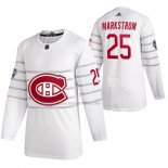 Maglia Hockey 2020 All Star Montreal Canadiens Jacob Markstrom Autentico Bianco