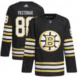 Maglia Hockey Boston Bruins David Pastrnak Primegreen Autentico Pro Nero