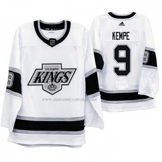 Maglia Hockey Los Angeles Kings Adrian Kempe Heritage Throwback Bianco
