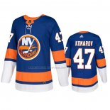 Maglia Hockey New York Islanders Leo Komarov Home Autentico Blu