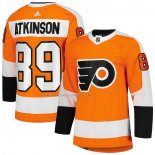 Maglia Hockey Philadelphia Flyers Cam Atkinson Home Primegreen Autentico Pro Arancione